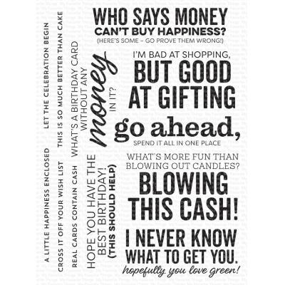 My Favorite Things Clear Stamps - Birthday Cash